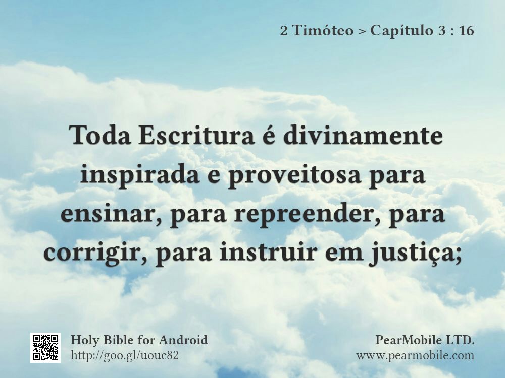 2 Timóteo, Capítulo 3:16